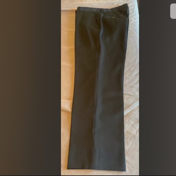 Linea Naturale Luxe Super 100s Wool Gaberdine Trousers men’s size 32-34 - Picture 2 of 4